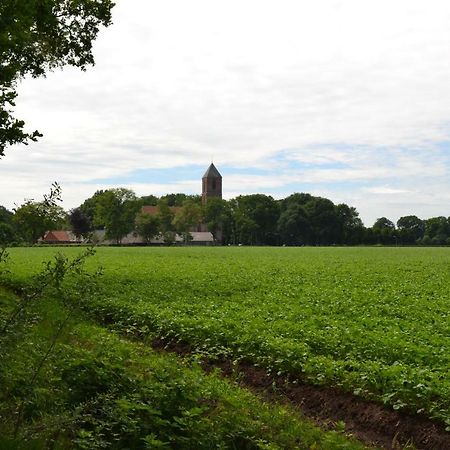 Mooi Nieuw Houten Huisje Havelte Bagian luar foto